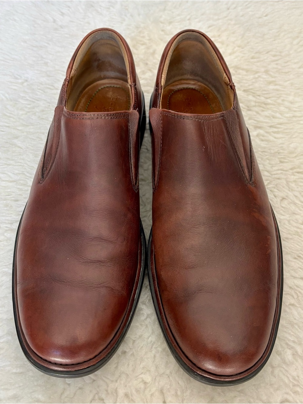 Bostonian Signia Men's Brown Leather Slip-On Dress/Casual Shoes size 10.5 M - Picture 8 of 13
